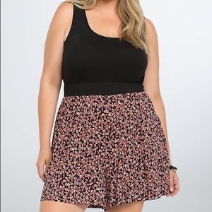 Torrid floral plus size romper